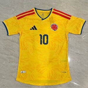 Colombia World Cup 2026 Home jersey - James #10 US SIZE MEDIUM
